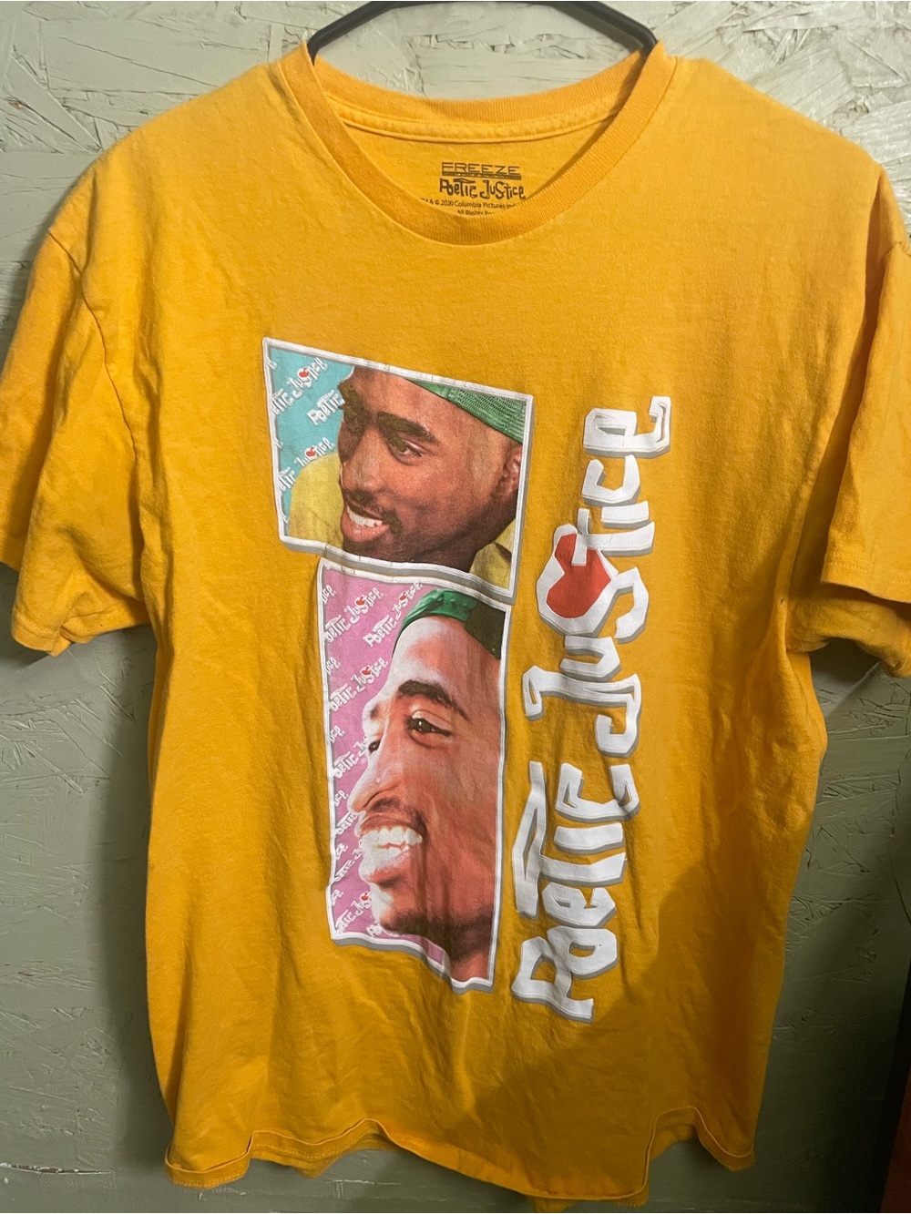 Men's Graphic T-Shirt - Yellow